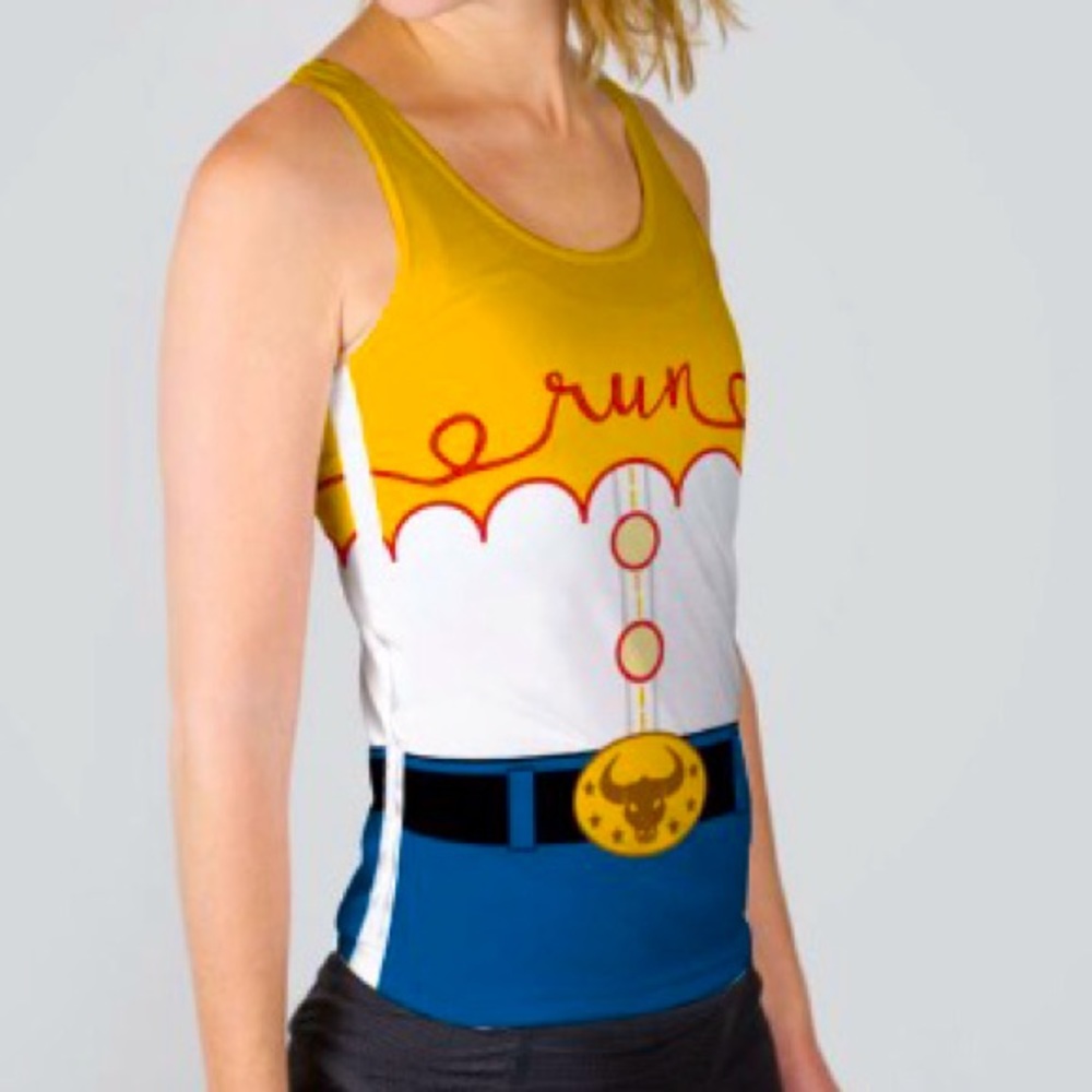 Cowgirl Performance Tank Top - Perfect for RunDisney Events Size Large